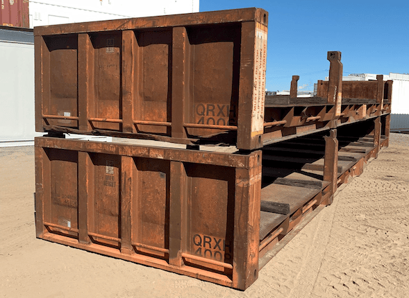 40ft used flat rack