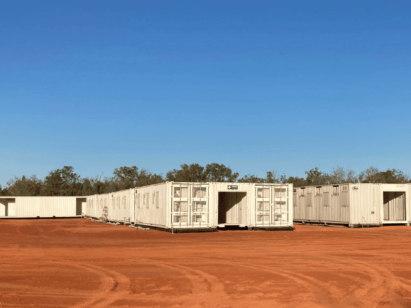 Portable container camp accommodation units for mining and remote worksite projects in Australia